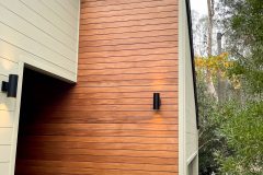 Mahogany-siding