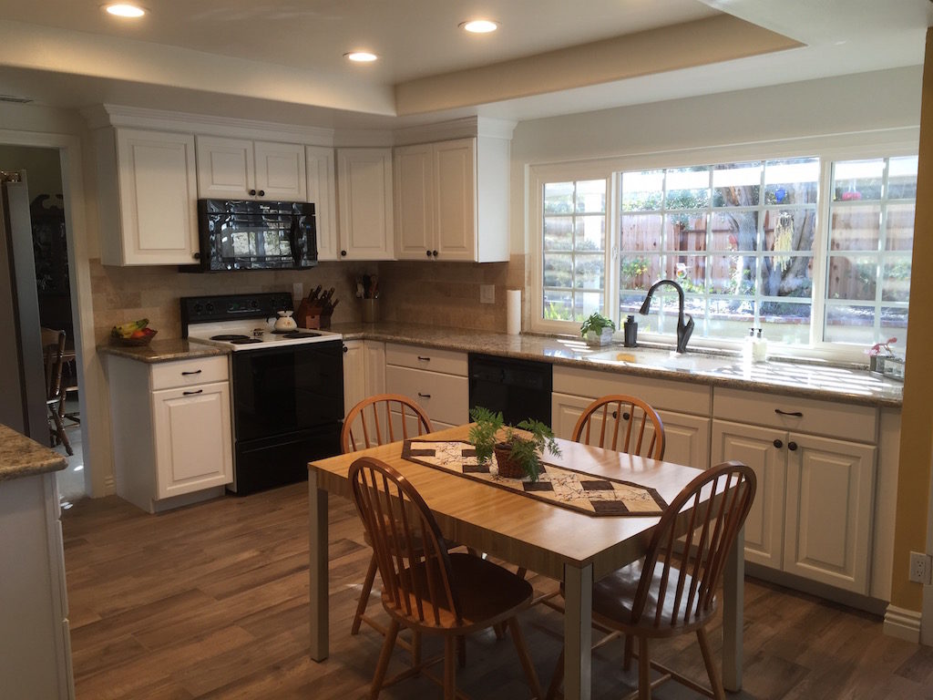 wood look kitchen tile